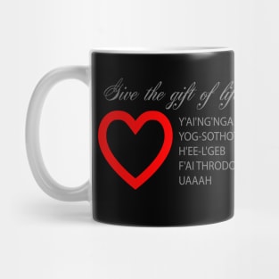 Yog Sothoth Incantation Mug